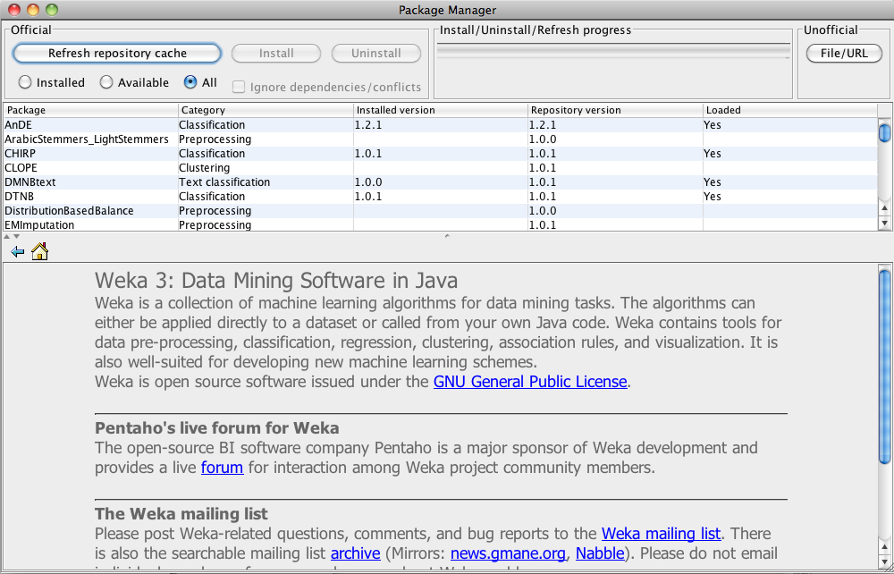 download weka jar file for implementation